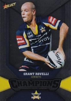 2011 NRL Champions - Silver Parallel #SP110 Grant Rovelli Front